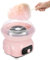 TONFEION Zuckerwattemaschine für zuhause, Astronauten-Design, 500W Cotton Candy Machine, Leise (45dB), Lebendsmittelgeeignet Eltern-Kind-Aktivität (Rosa, 22x23cm)