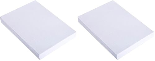 Exacompta 10708E 200er Pack Karteikarten gepunkted DIN A5 ideal für die Schule, zum Lernen von Vokabeln Flashcards Memo Lernkarten Lernkartei 148 x 210 mm weiß