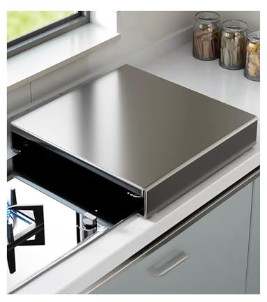 Cubiertas for estufas de gas, tabla de fideos for cocinas de inducción eléctrica, protector de vidrio resistente al calor e impermeable for cocina.(L40xW50xH9cm/15.7x19.7x3.5in)