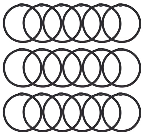 MAYJOYDIY 18 Stück Schwarz Trampolin Bungee Schnüre 13cm Elastisches Ersatzseil Hochsprung Bungee Schnur Strapazierfähige Elastische Trampolin Seile Für Planenüberdachungen Übungen Und Fitness