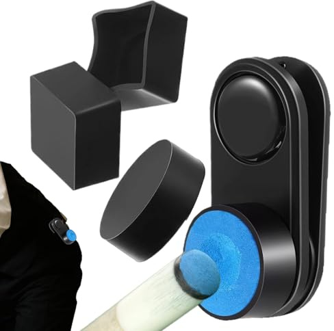 Generisch Billiard Queue - Gessetto magnetico per allenamento, a prova di perdite, per sala giochi, soggiorno, bar, club