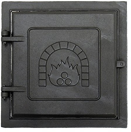 Minuteman International Cast Iron Clean-Out Door, 12 by 12-Inch