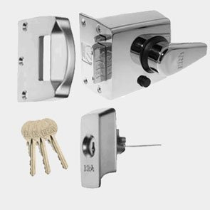 Era BS Keyless Egress Nightlatch 60 CP