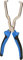 BRILLIANT BT536004-Alicates tuberías Alicates de desbloqueo de la línea de Combustible, Azul y Negro, 1-Tlg
