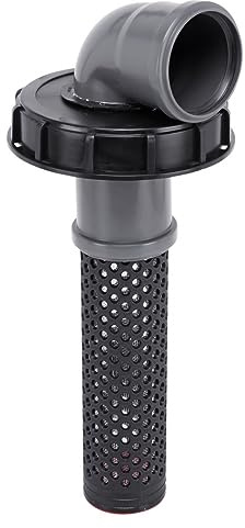 REKUBIK IBC Deckel Filter mit HT-Bogen Einlaufgröße DN 75, Größe DN 150