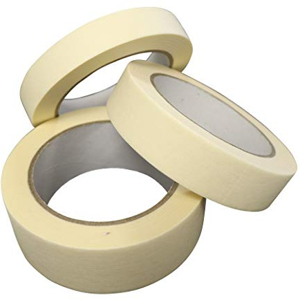 HOME IT Work® Maler-Abdeckband 3er-Set – 19 mm 25 mm 38 mm x 50 m – Profi Kreppband für scharfe Farbkanten – Abdeckband zum Streichen – Für Möbel Boden Fenster & Wand – Innenbereich