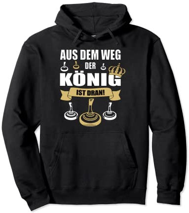 Stockschießen Stocksport Eisstock Geschenk Eisstockschießen Pullover Hoodie