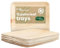 HAAGO - 12 Bandejas de Hoja de Palma (25x30cm, Rectangular) Biodegradables y Desechables - Ecológicas para Picnic y Exteriores - Aptas para Microondas