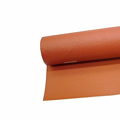 Surriba Selbstklebende Leder, Kunstleder Flicken Selbstklebend Reparaturset für Motorrad Sofa Rückenlehne Stühle DIY-Basteleien Stifteetui Handtasche 10 * 150cm Kastanienbraun