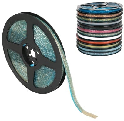 Selbstklebend Flexible Zierleisten,Stuckleisten Decke Zierleiste Wand Keramikfliesen Kantenband 6M*7.5MM Selbstklebend Seitenkanten zum Herd,Waschbecken,Fliesenrand (Champagner)