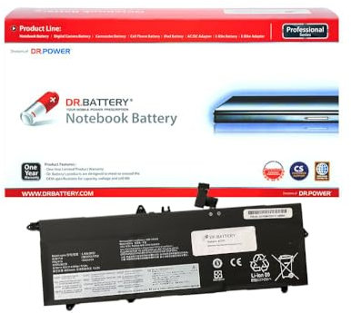 DR. BATTERY L18M3PD1 02DL014 Battery Compatible with Lenovo Thinkpad T14s T490s T495s Series 02DL013 02DL015 02DL016 L18L3PD1 L18C3PD1 5B10W13911 L18C3PD2 L18M3PD2 SB10K97651 [11.52V]