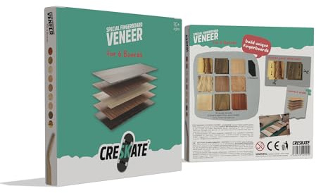 Creskate - Fingerboard SPECIAL MDF-ark - 6 brädor, trä