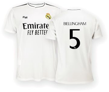 Real Madrid Unisex Home Trikot Saison 24/25 Unterhemd (1er Pack)