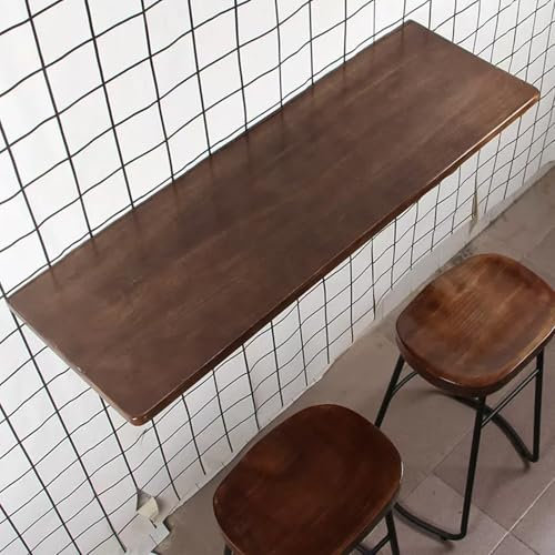 Wandklapptisch Aus Holz,Klapptisch Wand ,Klapptisch Wandmontage,Wandschreibtisch,Wandklapptisch Küche,Klapptische,Klappbarer Schreibtisch, Schwimmender Schreibtisch Esstisch Für Küche Zimmer Wohnzimme