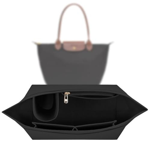 Pliage Organizer L,Organizer für Longchamp Tasche L,für Longchamp Tasche,mit Multifunktionalen Taschen Großes Fassungsvermögen,Handtaschen Inlet