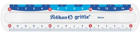 Pelikan griffix Lineal 15 cm, 1 Stück in Faltschachtel