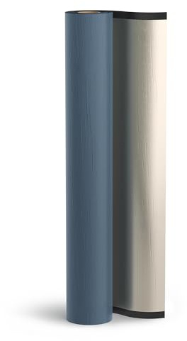 Isolbau - KSK Dachbahn Dichtfolie Selbstklebend - RAL 7039 - Grau Bitumendachbahn 5 m² Rolle Kaltselbstklebebahn - Abdichtung von Garagen, Gartenhäusern, Carports, Ställen