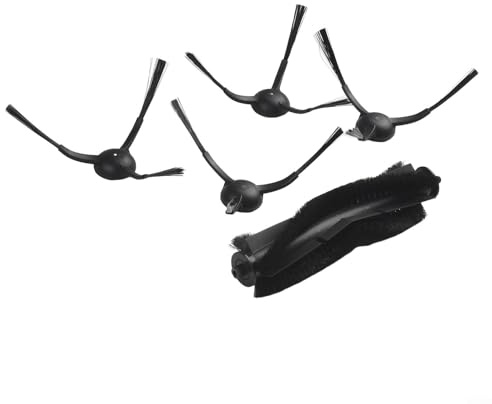 4 lati per spazzole e 1 rotolo per spazzola per robot aspirapolvere Lubluelu SG60 SL60D per supportare un'efficace rimozione di polvere e detriti durante l'uso