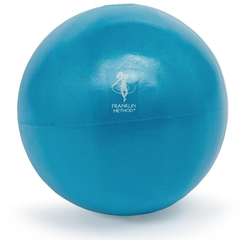 OPTP Franklin Method Air Ball - Inflatable 9 Inch Pilates Ball for Core and Strength Training, Work Out and Fitness Routines, and Franklin Method Exercises. Made in Italy