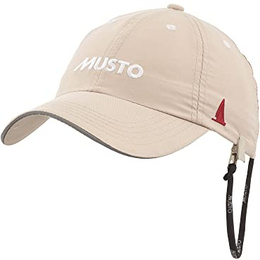 Musto Unisex Essential Fast Dry Crew Cap, 812 Light Stone, One Size UK