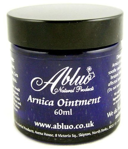 Abluo Arnica Pain Relief Bruise Muscle Ointment 60ml Body Lotion for Adults, Active Individuals, Muscle Pain Sufferers, Skincare Enthusiasts, All Ages, Unisex