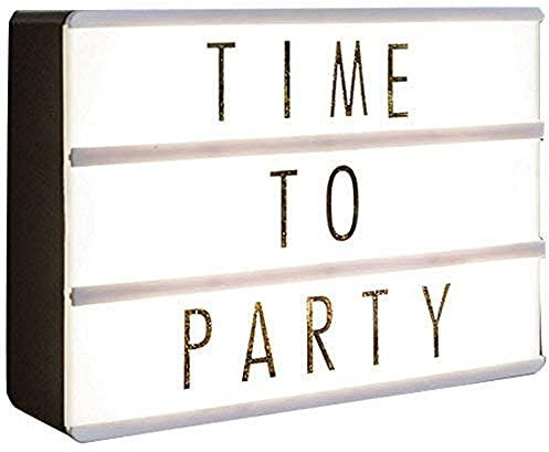 Thumbs up! Retro Leuchtkasten, Plastik, Integriert, Weiß, Schwarz, 16 x 11 x 5 cm