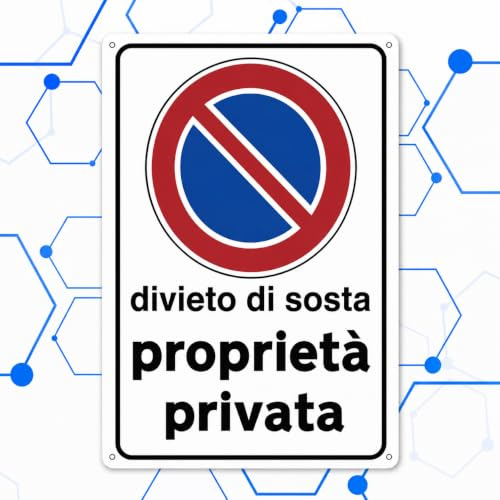 Nitek Cartel de propiedad privada de PVC de 30 cm x 20 cm – Señal autoadhesiva| Sign, Schild | Impermeables lavables, locales comerciales, puertas, garajes