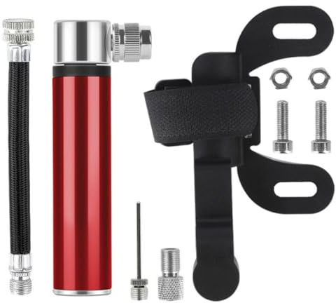 Toddmomy Mini Bomba De Aire para Bicicleta Portátil Inflador Manual De Neumáticos Compacto para Bicicleta De Montaña Y Carretera con Diseño Ligero Y Material Duradero