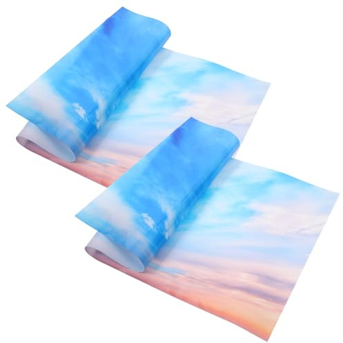 UPKOCH PVC Ceiling Light Covers for 2pcs and Replacement Light Diffusers Light-Blocking Easy to Install, Elegant and Sophisticated Design for Office and Classroom Peaceful Settings