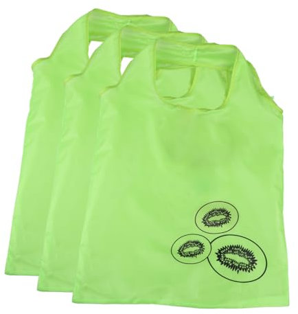 MAGICLULU 3 Stk Obst Einkaufstasche umweltfreundliche Taschen erdbeer tasche Faltbare Einkaufstüten faltbare Einkaufstaschen wiederverwendbare Tragetaschen druckbar Aufbewahrungstasche