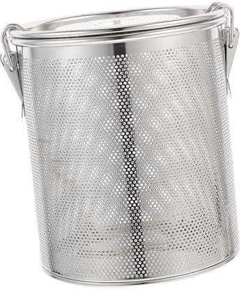 COLLBATH Panier à Épices En Acier Inoxydable 14cm Passoire à Thé Pratique Filtre à Mailles Fines Infuseur à Thé Élégant Ustensiles Cuisine Adapté Cuisson Et L'infusion Panier Filtrant Sûr