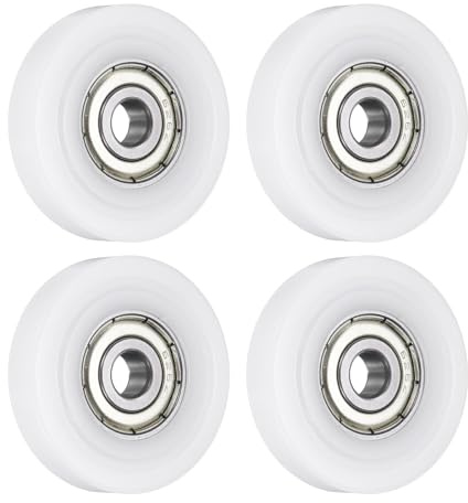 QUARKZMAN Guía de Rodamiento de Bolas 6 x 33 x 7mm Doble Blindado 4 Piezas