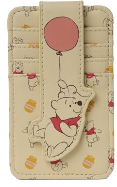 Disney Card Holder Women Slim Compact Wallet Winnie the Pooh