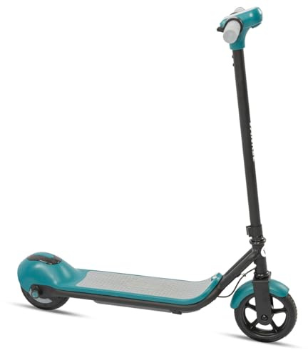 E Scooter für Kinder von 6-14 Jahren, 14 km/h max., 110W Motor, 8 km Reichweite, Faltbarer Elektroroller mit LED-Display & Bluetooth, höhenverstellbarer Lenker, bis 60 kg Belastung
