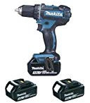 Bohrmaschine-Akkuschrauber 18 V 5,0 Ah Li ddf482rt3j (3 Akkus) Makita