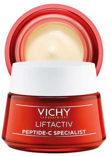 Vichy Liftactiv Collagen Specialist 16, Crema Viso Giorno Anti-età, Adatta al Trattamento di Rughe Profonde e Linee Sottili, Levigante, Con Peptidi Pro-Collagene e Vitamina Cg, 50 ml