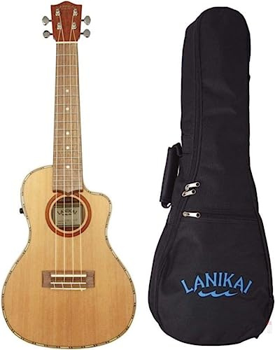 Lanikai, 4-saitige Ukulele, Chrom (CDST-CEC)
