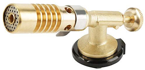 Pistola a fiamma culinaria professionale, cucina portatile in ottone, cucina a gas butano, torcia culinaria per saldatura, pistola a fiamma per barbecue