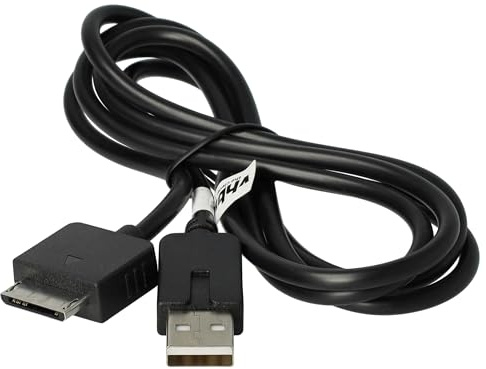 vhbw Câble USB compatible avec Sony Playstation Portable Go PSP-N1003 | PSP-N1004 console - câble de données 2 en 1 / chargement 1,2m de long