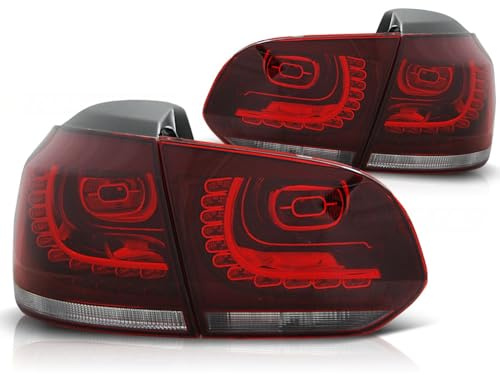 CR-Lights LED Rückleuchten in rot weiß für VW Golf 6 10.2008-2012