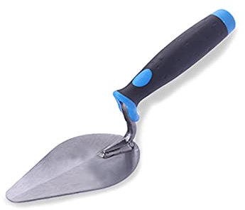6-inch Masonry Trowel - Bricklaying Trowels Tool Soft Grip Plastering and Pointing - Cement Finishing Bricklayers Garden Hand Shovel Tools.
