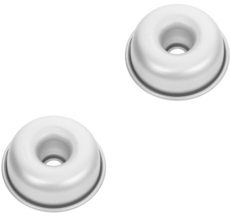 UPKOCH 2 Pièces Moule à Beignet Fabricant De Beignets Outil De Fabrication De Beignets Moule à Gâteau Bricolage Moule à Muffins Boulanger Chocolat Alliage D'aluminium H31 Moule De Cuisson