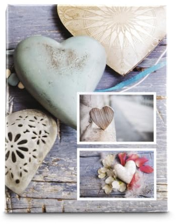 Hama Album photo pour photos (10 x 15 cm, 50 pages, 13 x 16,5 cm) en couleur