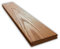 Thermoesche Terrassendielen, glatt, Nut-Profil, 20 x 130 mm, 1-1,3 m lang (8, 100 cm)