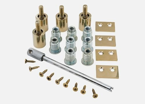 Sash Window Restrictor for Venting Sash Windows PVD Brass