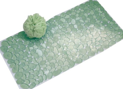 InterDesign 80012EU Pebblz Badewannenmatte, grün
