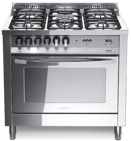 Lofra PLG96MFT/C Piano cottura Acciaio inossidabile Gas A