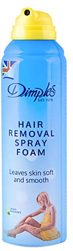 Dimples Hair Removal Spray Foam Lemon Fragrance, 200 ml