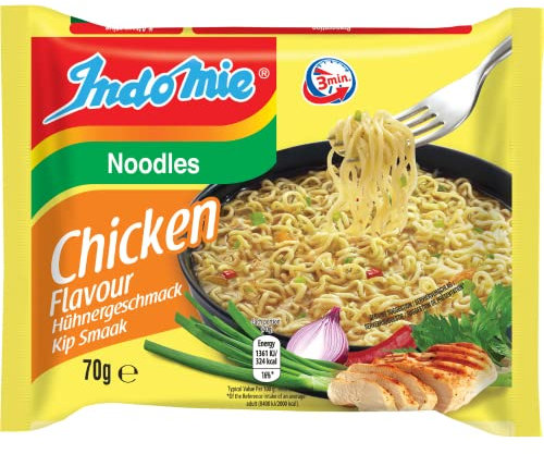 Indomie Noodles Chicken Flavor (70g) Pack of 40