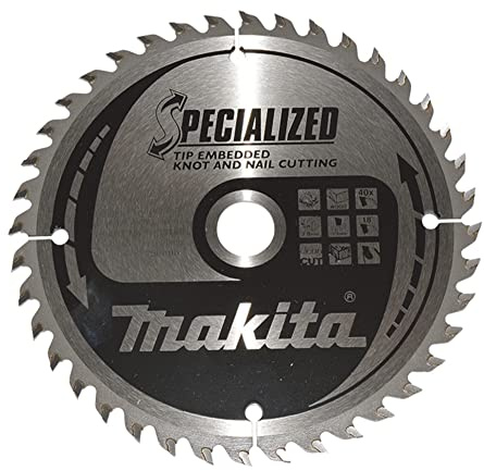 Makita Specialized Saegeblatt, 165 x 20 mm, 40Z, B-33168